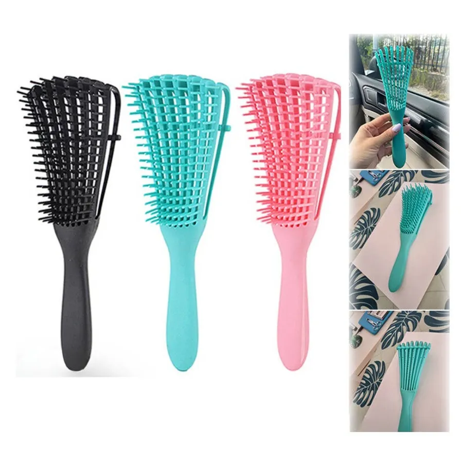 Gentle Detangling Brush Wet/Dry — Gullee Gadgets Smooth — wholesale Kitchen & Drinkware by the case