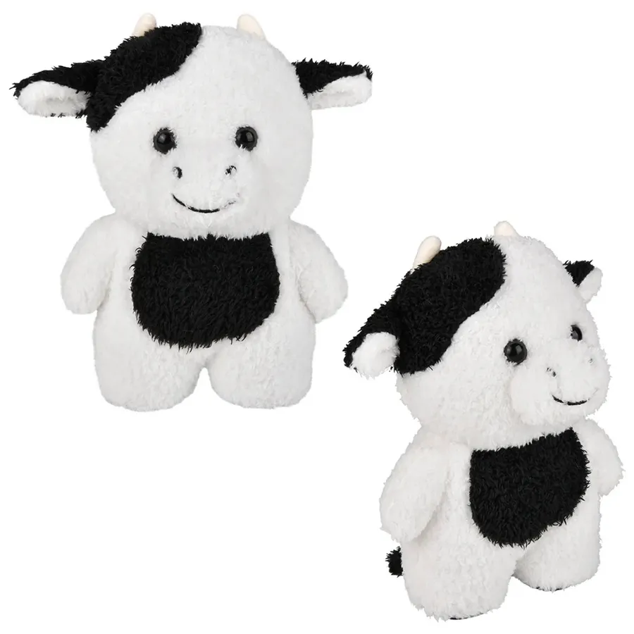 Scruffy Plush Stuffed Cow For Kids — wholesale Plush & Squishies by the case