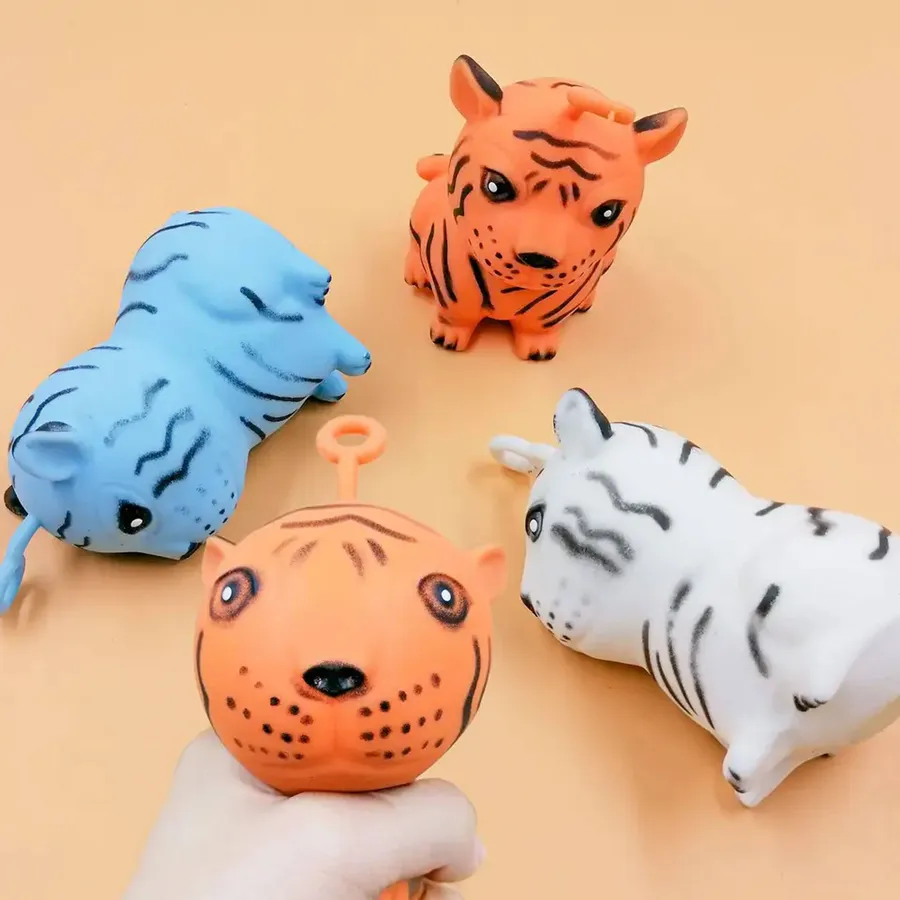 Tiger Squeeze Stretchy Fidget Kids Toy — wholesale Fidgets & Sensory by the case