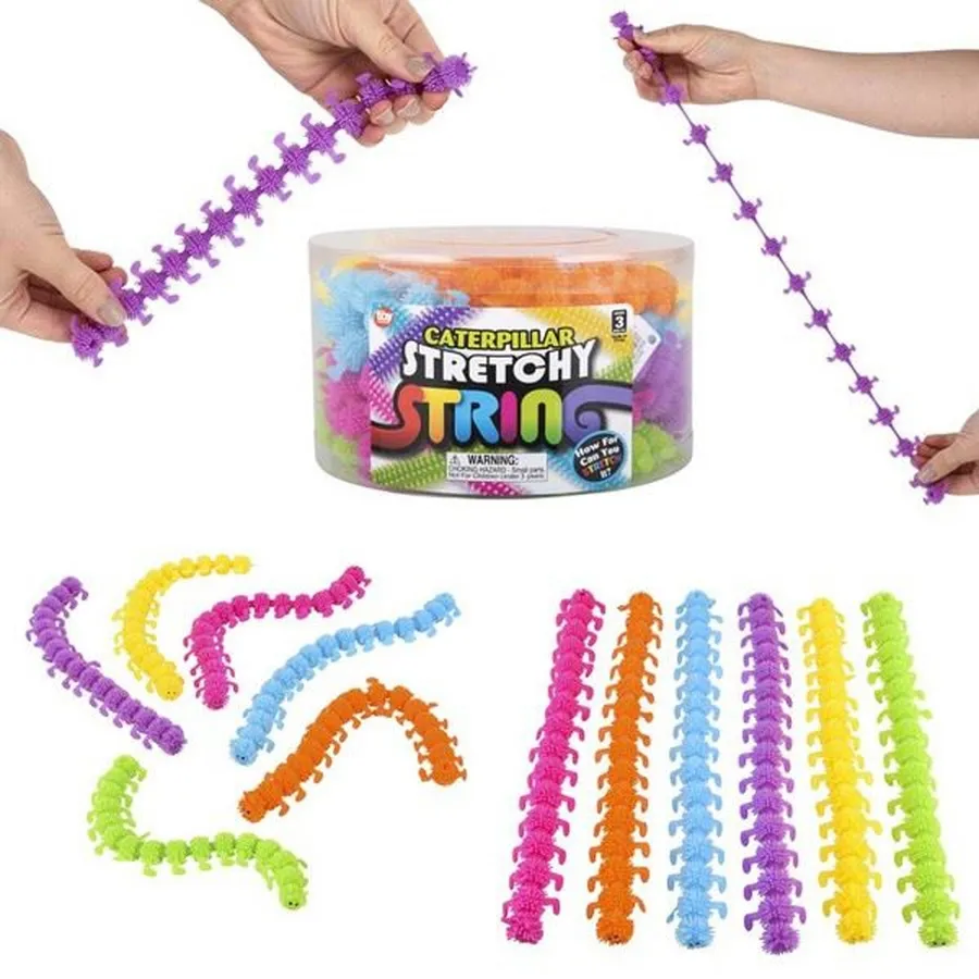 Keeraft Caterpillar Stretchy Strings Fid Keeraft Home Gifts — wholesale Home & Décor by the case