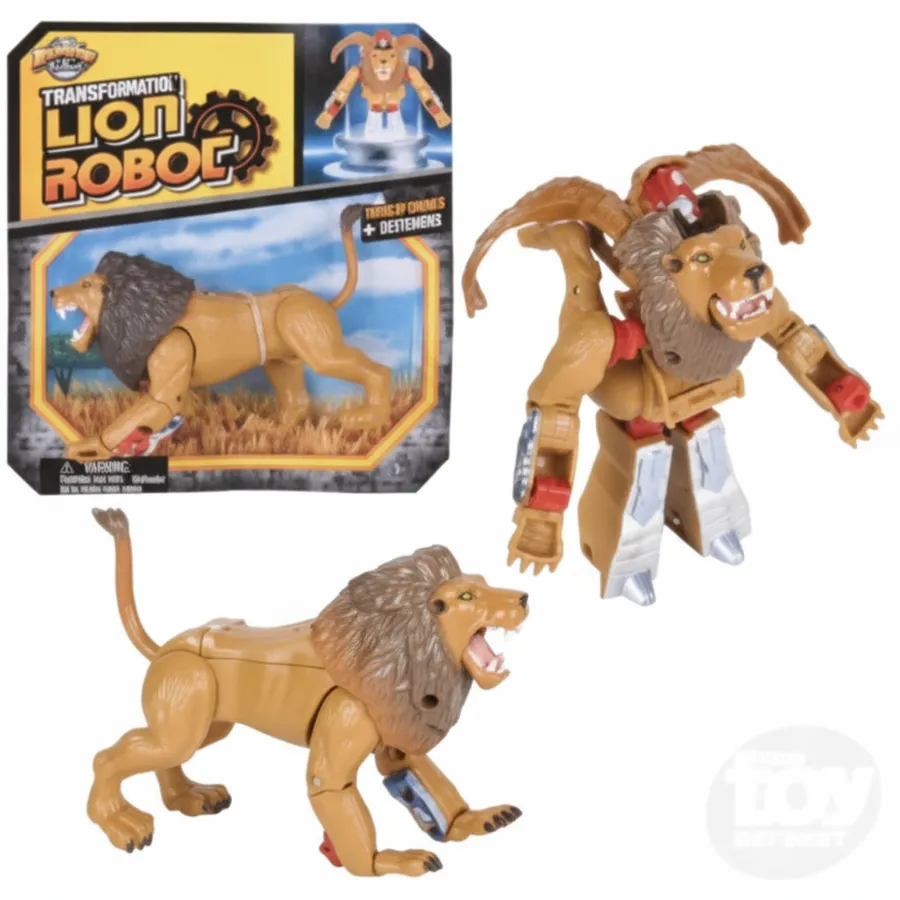 Lion Robot Action Figure — wholesale Toys & Games by the case