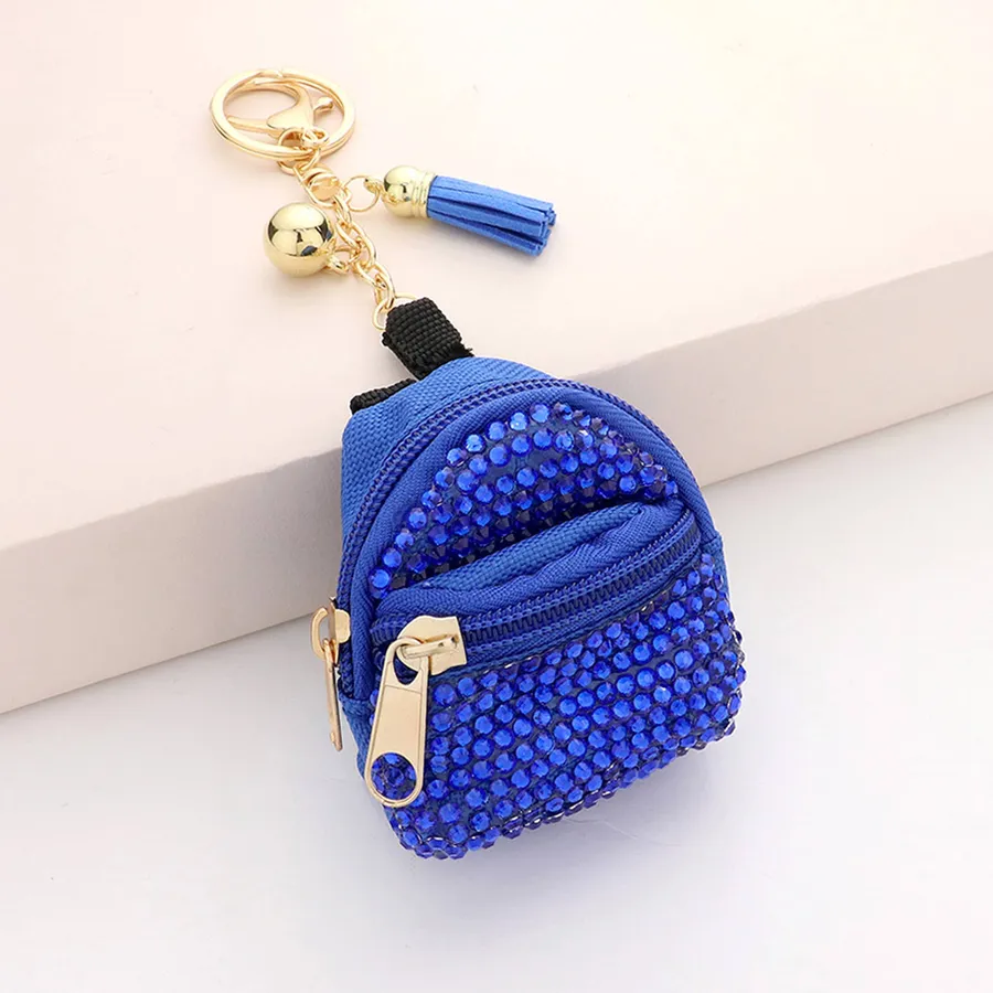 Easter Studded Backpack Bag Keychain - Assorted — wholesale Keychains & Charms by the case