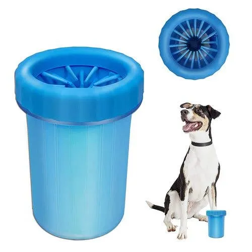 Portable Pet Paw Cleaner With Silicone Brush | Pet Travel — wholesale Pet by the case