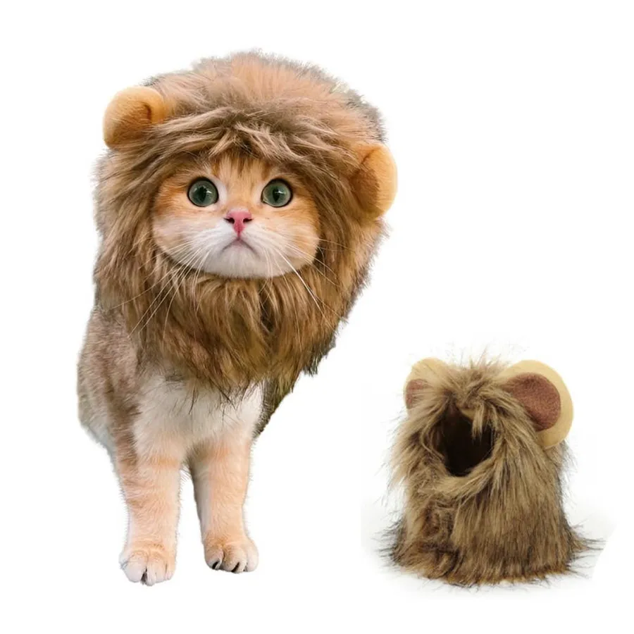 Playful Cat Lion Mane | Unique Cat Clothes — wholesale Pet by the case