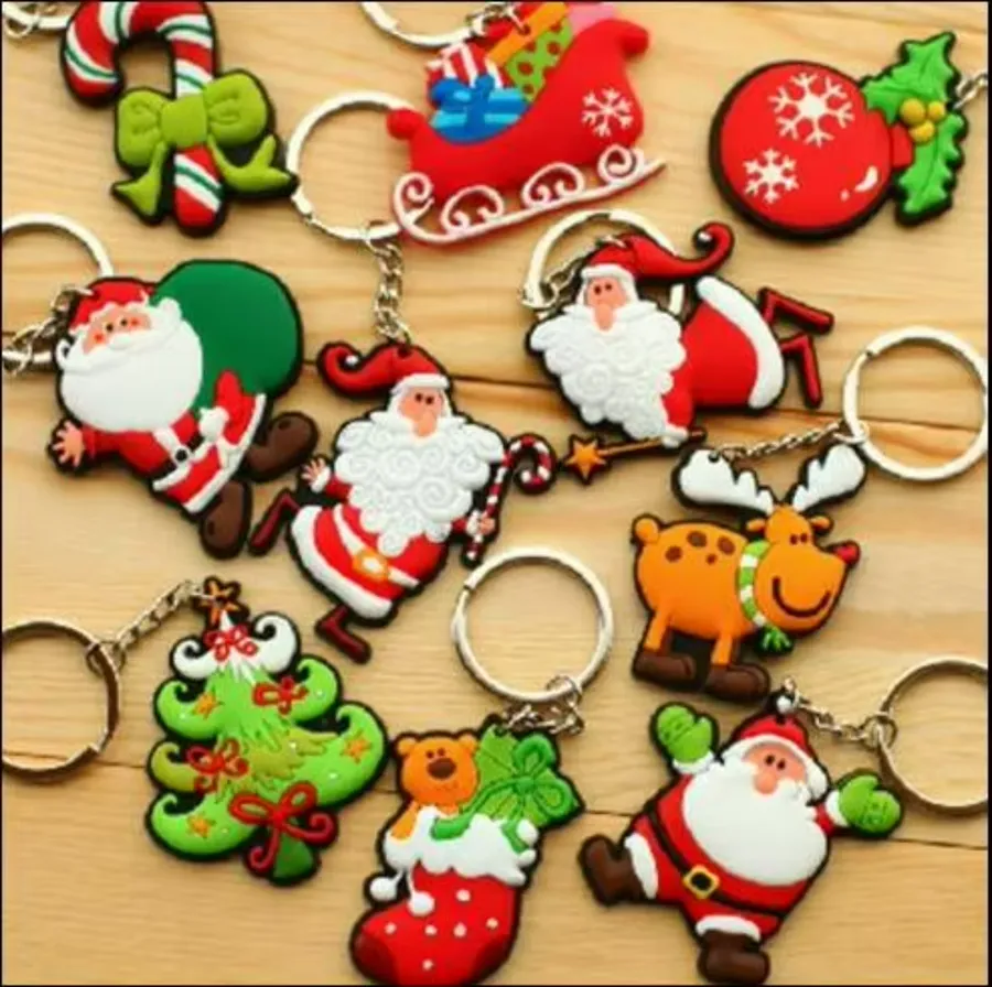 Keychain | 3D Cartoon | Christmas — wholesale Keychains & Charms by the case