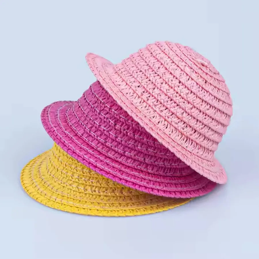 Handmade Straw Mini Cowboy Hat - Assorted — wholesale Apparel & Accessories by the case