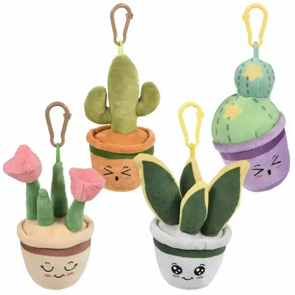 Cute Mini Plush Backpack Clip On Keychain Toy - Assorted — wholesale Plush & Squishies by the case