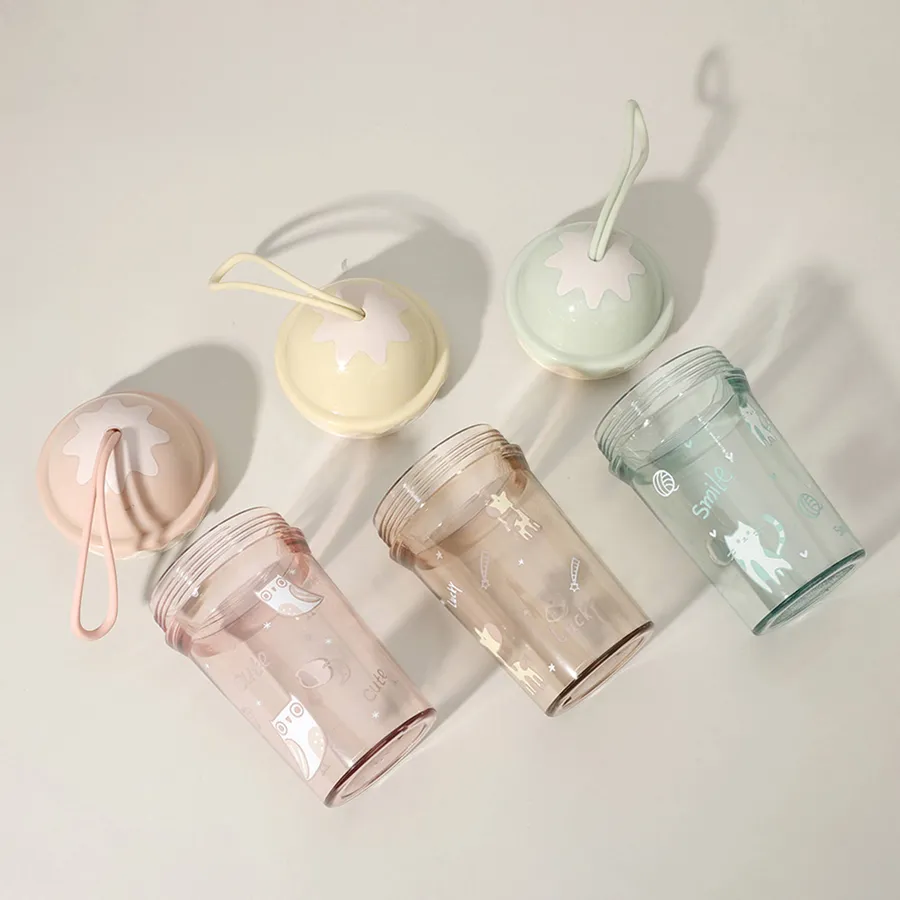Ice Cream Cone Shaped Water Bottle For Kids - Assorted — wholesale Kitchen & Drinkware by the case