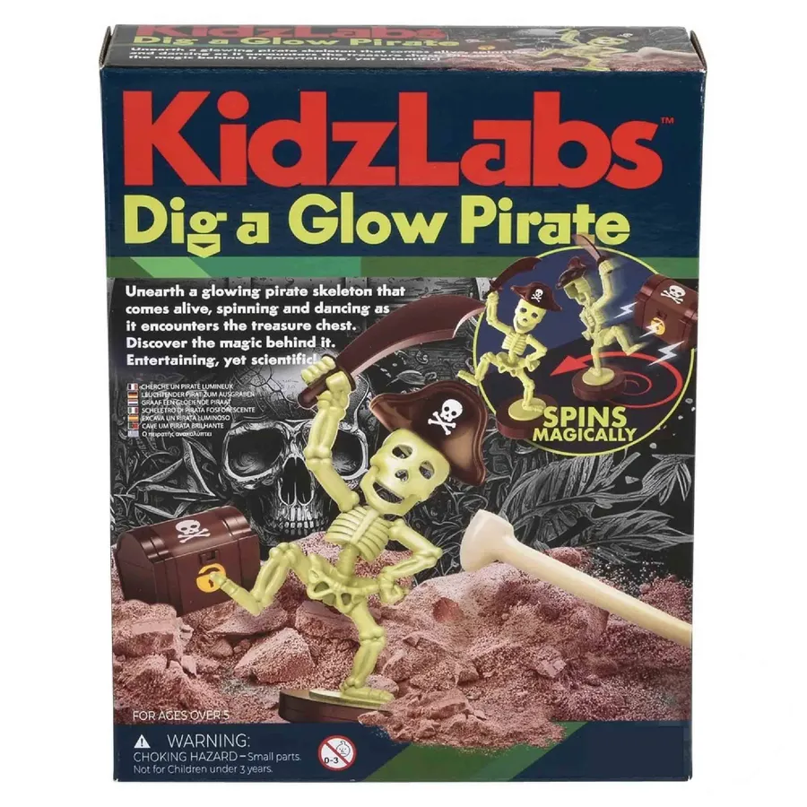 Dig Glow Pirate Toy for Kids Back To School — wholesale Toys & Games by the case