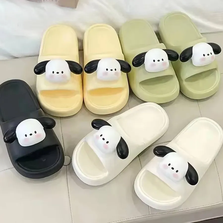 Cute Animal Patterned Slides For Women's - Assorted — wholesale More Wholesale Goods by the case