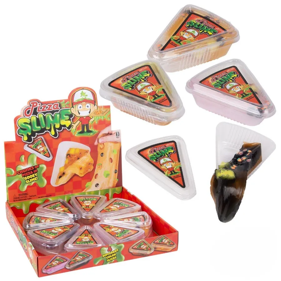 Pizza Slime Squishy Stretchy Fun — wholesale Fidgets & Sensory by the case
