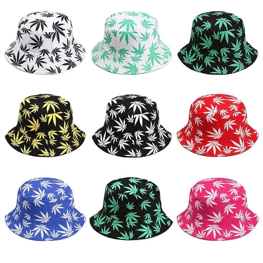 Funky Street Marijuana Bucket Hats- Assorted — wholesale Apparel & Accessories by the case