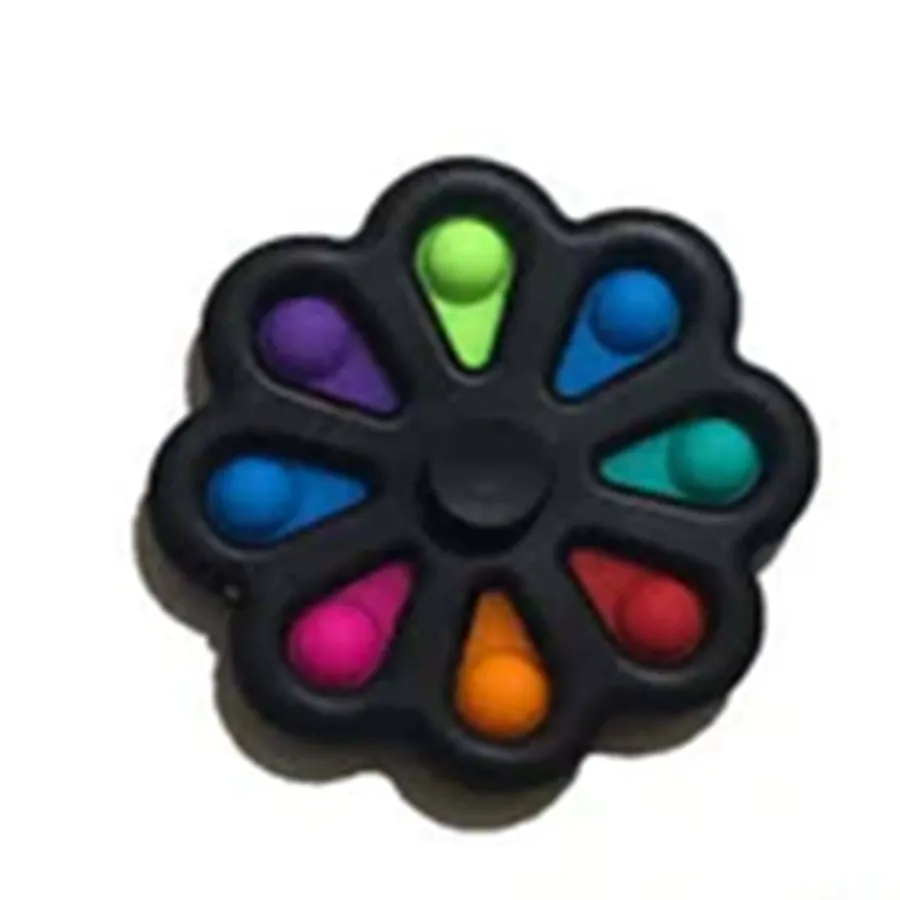 Easter Rainbow Bubble Pop It Fidget Toy For Valentine — wholesale Fidgets & Sensory by the case