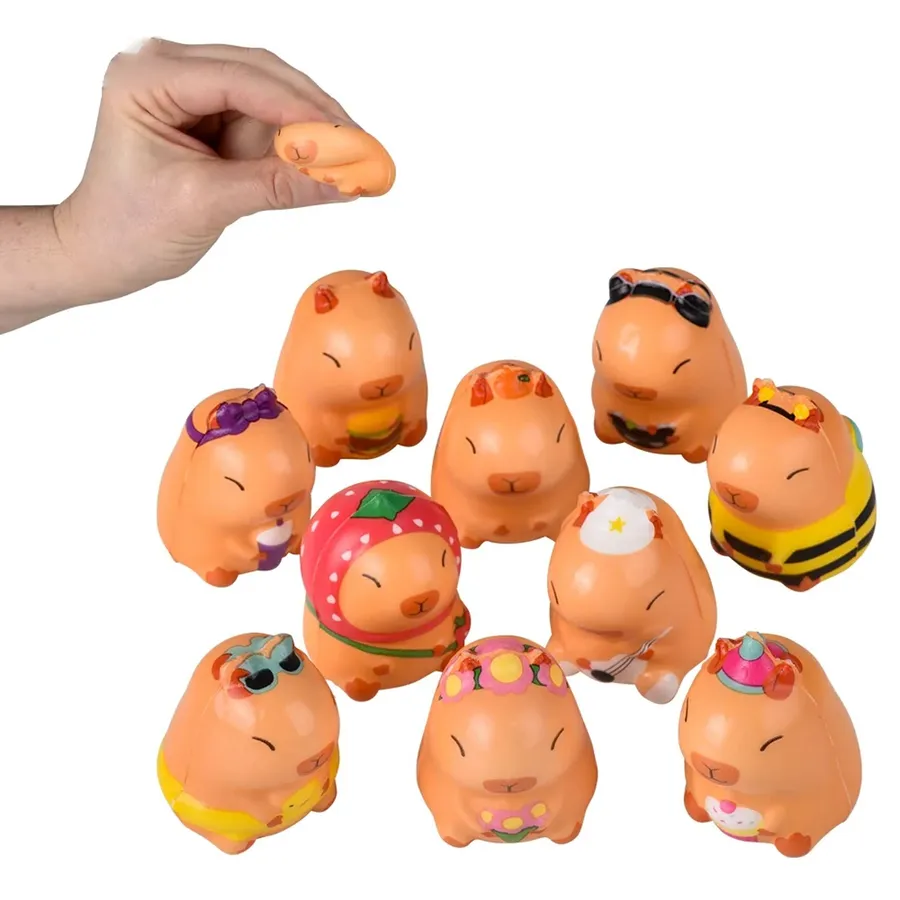 Soft Squishy Cute Capybara Kids Toy - Assorted — wholesale Plush & Squishies by the case