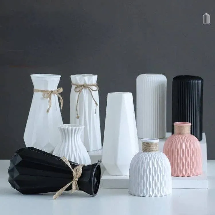 Plastic Modern Flower Vase Home Decor — wholesale Home & Décor by the case