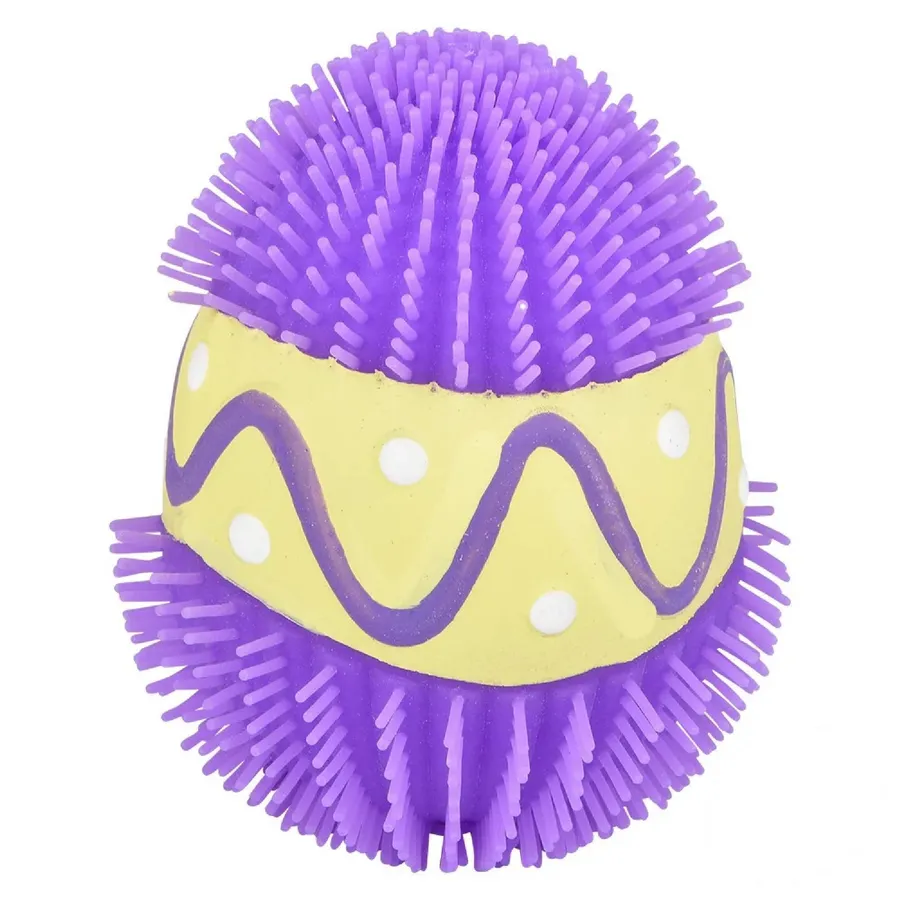 Colorful Puffer Egg Squishy Stress Toy – 3.5" Bulk Display — wholesale Fidgets & Sensory by the case