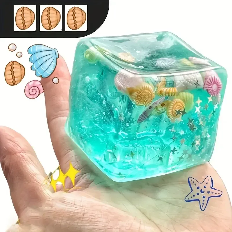 Squishy Toys - 3D Cartoon Crunch Cube Sensory Fidget Toy — wholesale Fidgets & Sensory by the case
