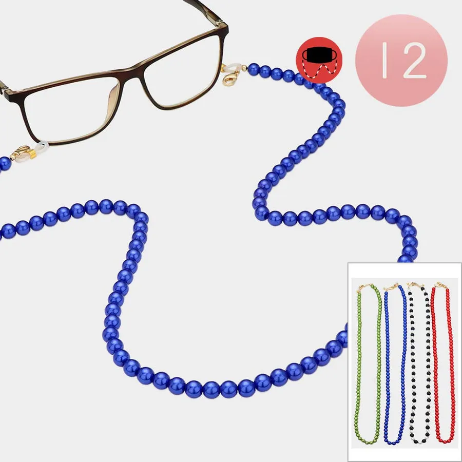 Pearl Mask Glasses Chains - Assorted — wholesale More Wholesale Goods by the case