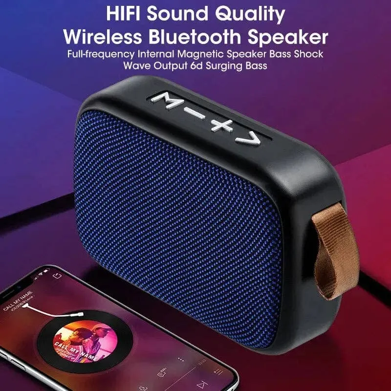 0907GG New Wireless Bluetooth Speaker Outdoor Portable Subwoofer Mini Speaker Home Cloth Card Speaker — wholesale Tech & Gadgets by the case