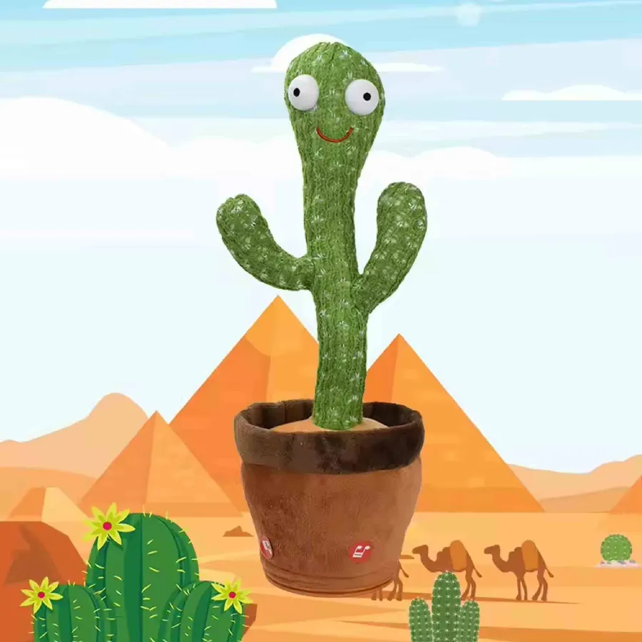 Singing & Dancing Cactus Toy - Back to School - in bulk — wholesale Toys & Games by the case
