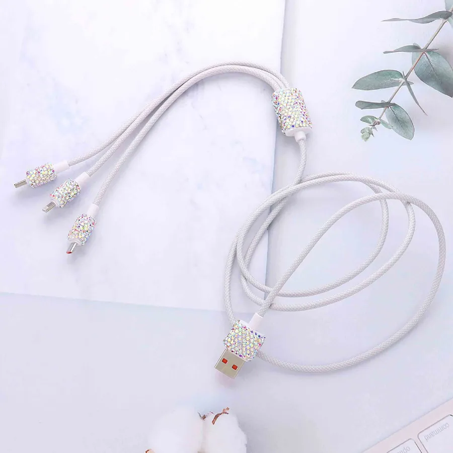 USB Charging Cable For iPhone Android & Type C - Assorted — wholesale Tech & Gadgets by the case