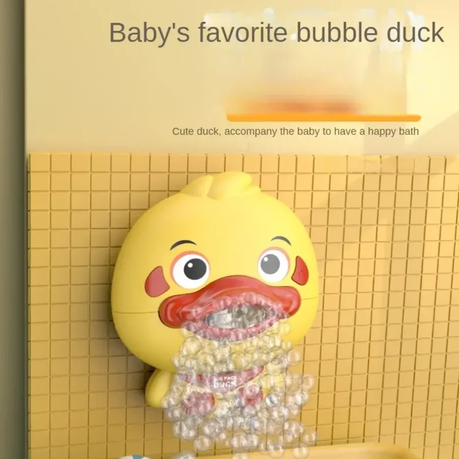 Bubble Duck Baby Bath Toy with Funny Bubble Maker — wholesale Beauty & Personal Care by the case