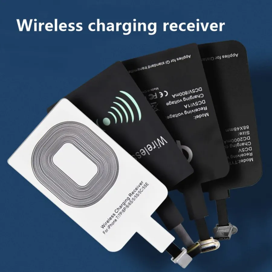 Assorted Wireless Charging Receiver for iPhone — wholesale Tech & Gadgets by the case