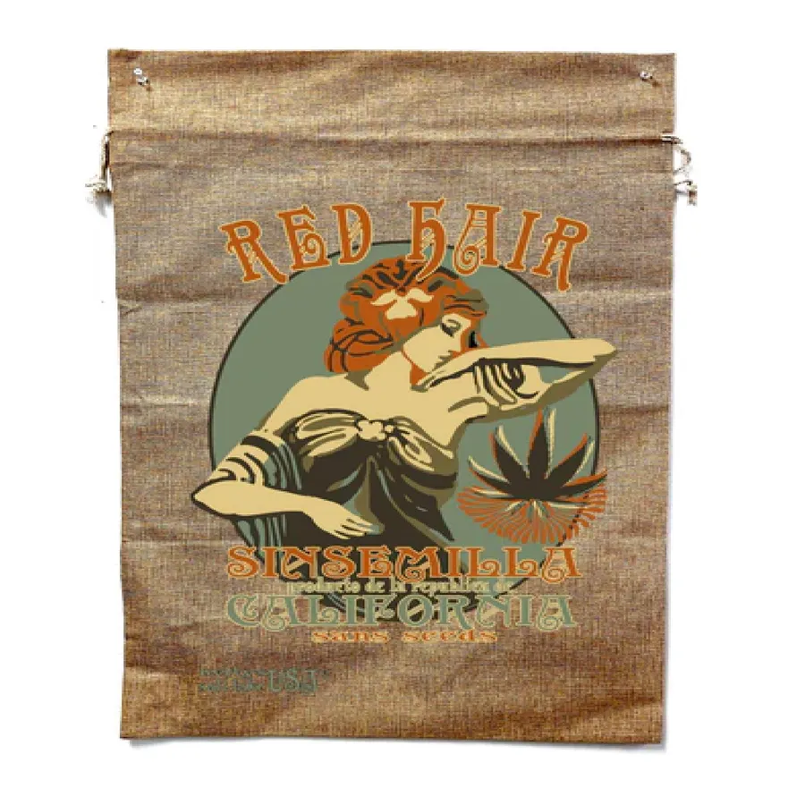 Burlap Drawstring Shopping Bag — wholesale Bags & Backpacks by the case