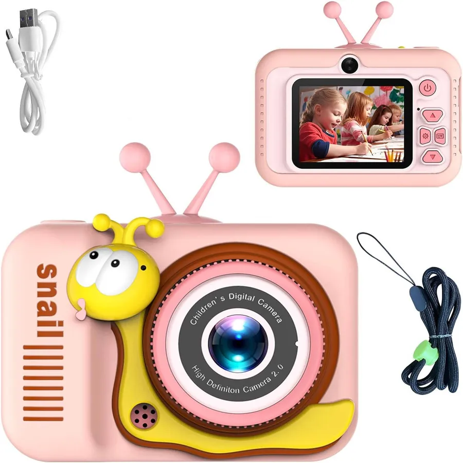 Snail Selfie Digital Camera Toddlers Toy- In Bulk — wholesale Beauty & Personal Care by the case