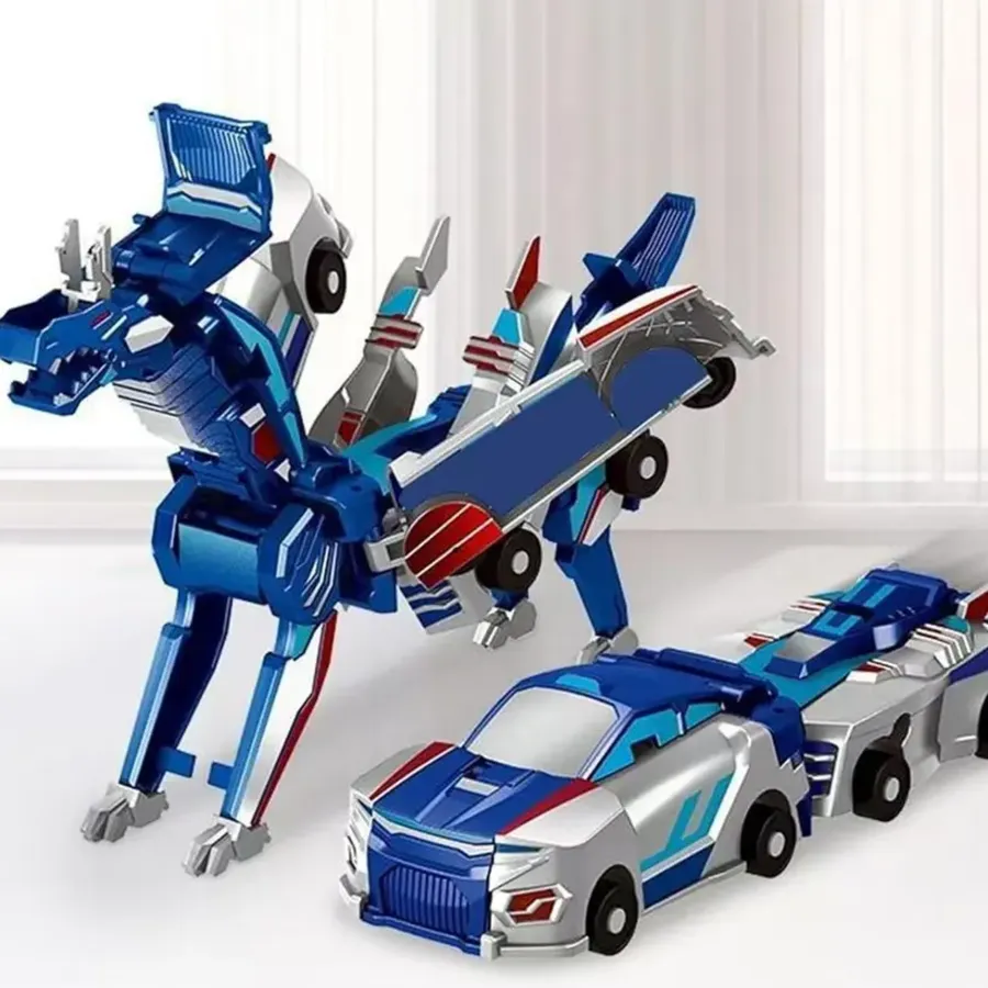 2-in-1 Unicorn Car Toy Transforming Robot Racer — wholesale Toys & Games by the case