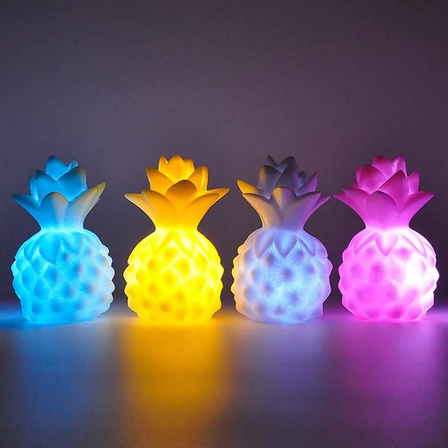 Pineapple Night Light For Home - Assorted — wholesale Home & Décor by the case