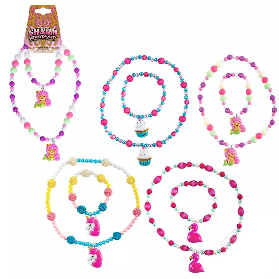 Charm Jewelry Set Christmas — wholesale Keychains & Charms by the case
