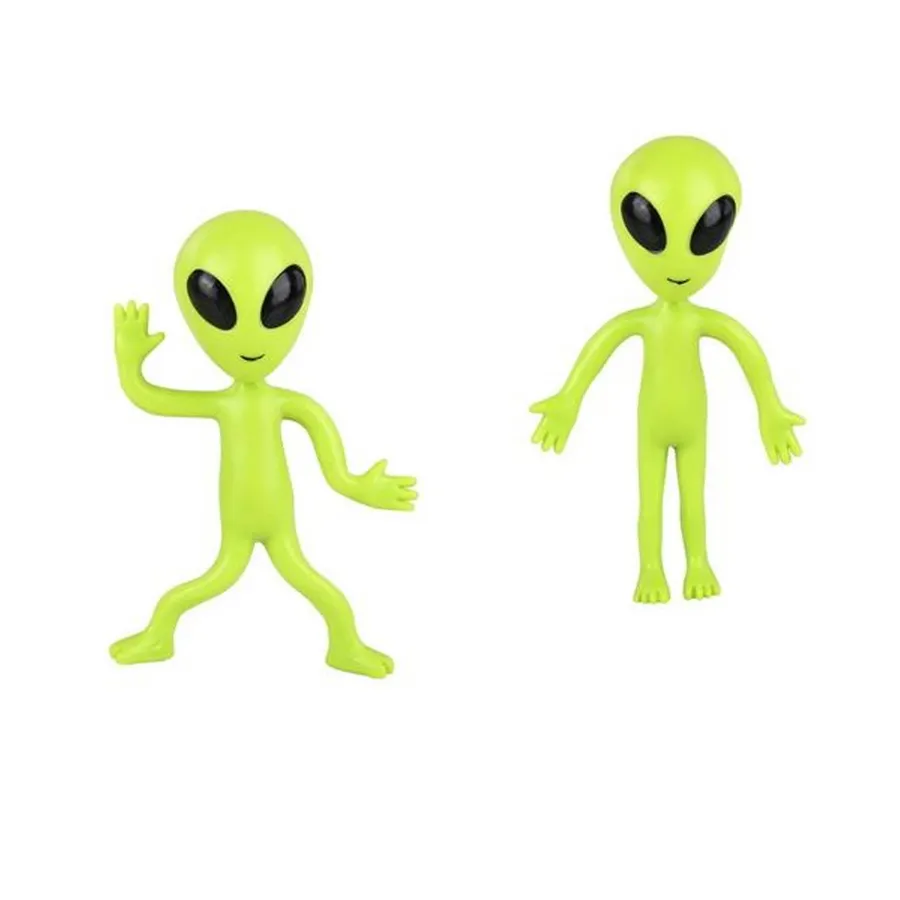Standing Alien Bendable Rubber Toy For Kids & Toddlers — wholesale Toys & Games by the case