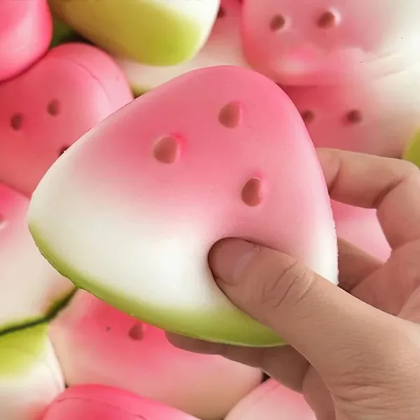 Squishy Toy - Jumbo Watermelon Scented Slow-Rise Sensory Fidget Stress Ball — wholesale Fidgets & Sensory by the case