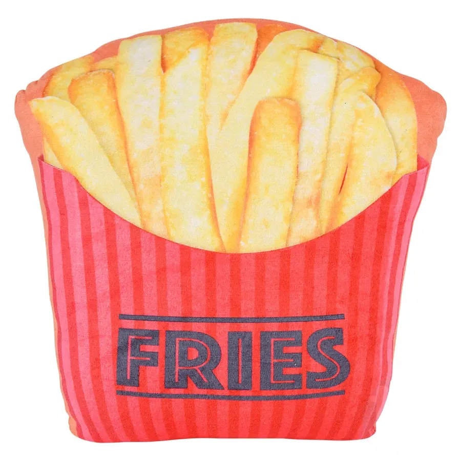 French Fries Soft Plush Pillow Toy — wholesale Plush & Squishies by the case