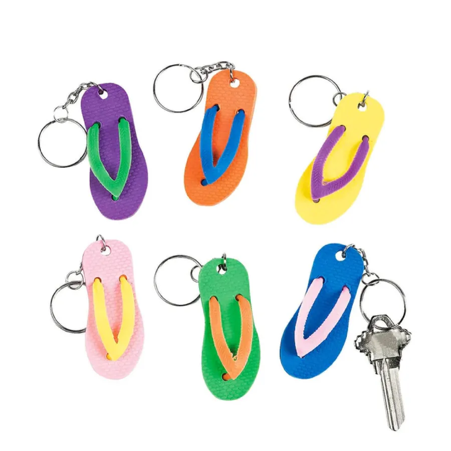 Flip Flop Keychains In Bulk — wholesale Keychains & Charms by the case
