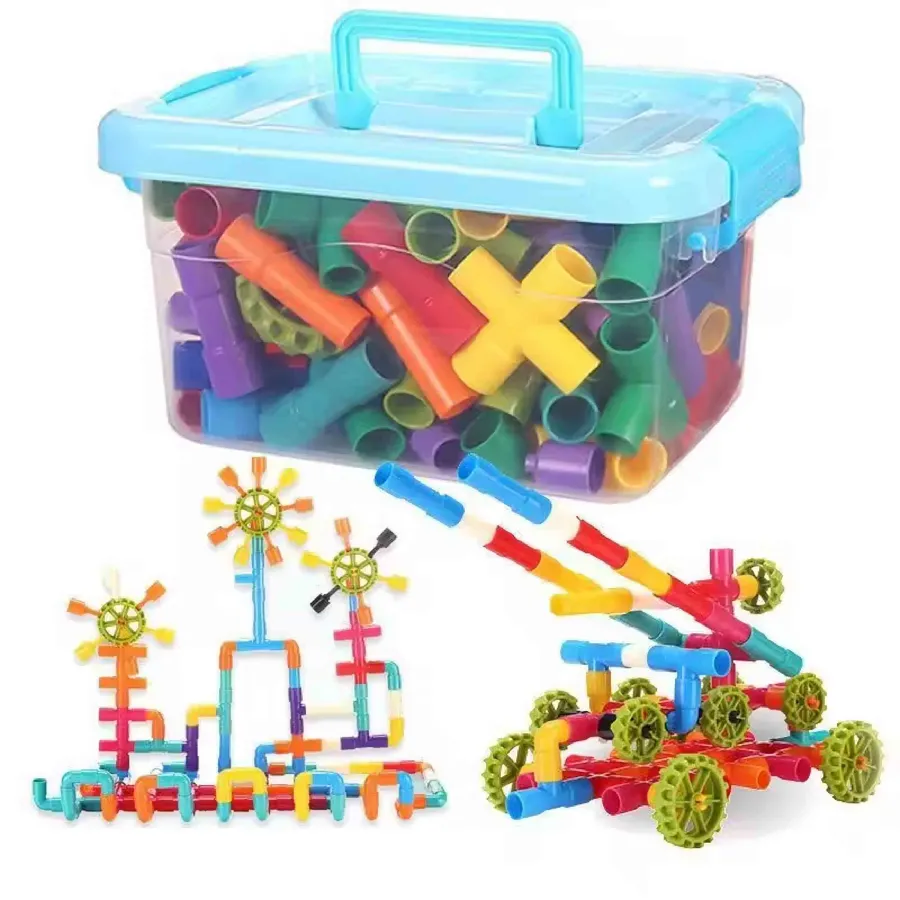 Water Pipe Puzzle Building Educational Kids Toy — wholesale Toys & Games by the case