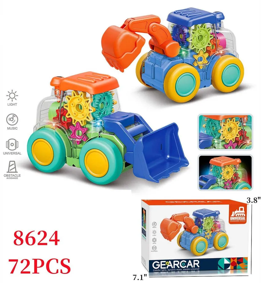Kids Transparent Toy Car for Kids — wholesale Toys & Games by the case