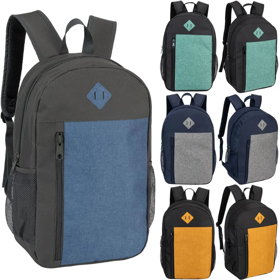 Large Capacity Back To School Padded Backpack - Assorted — wholesale Bags & Backpacks by the case