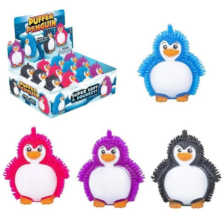 Super Squeezy Puffer Penguin: Soft and S Keeraft Home Gifts — wholesale Home & Décor by the case