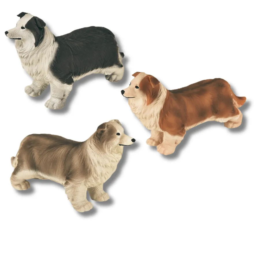 Stretchy Collie Sand Filled Fidget Kids Toy- Assorted — wholesale Fidgets & Sensory by the case