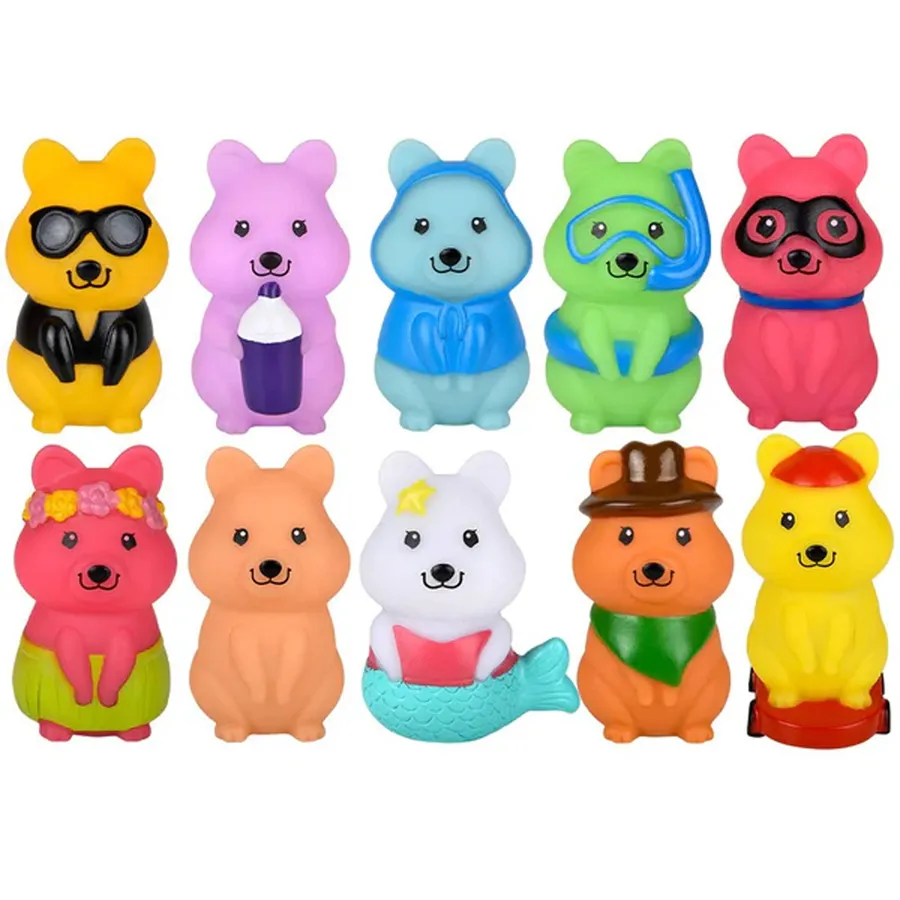 Cute Mini Rubber Capybaras Kids Toys - Assorted — wholesale Apparel & Accessories by the case