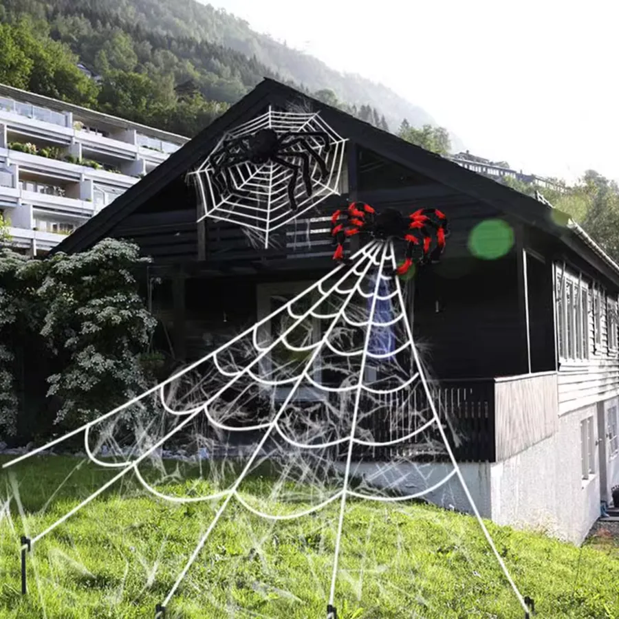 Haunt Nest Outdoor Web Décor — wholesale Home & Décor by the case