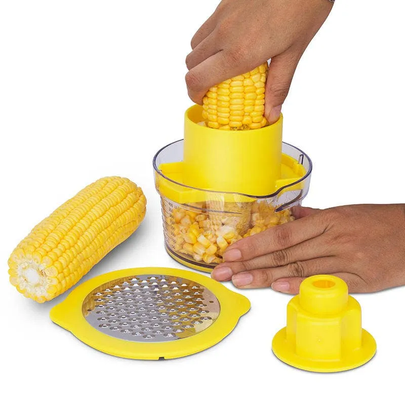 Corn Peeler Cutter With Rubber Grip — wholesale Kitchen & Drinkware by the case