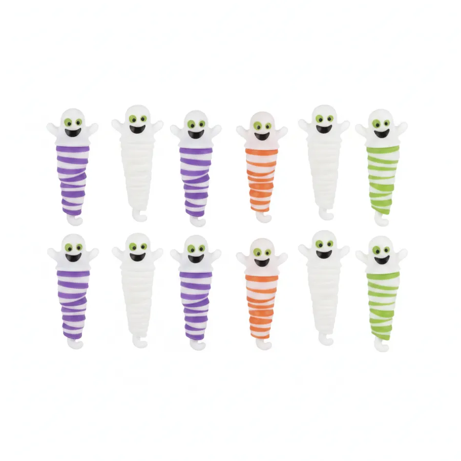 5.5" Wiggle Ghost Squishy Toy - Fun Sensory Fidget & Stress Ball Alternative — wholesale Fidgets & Sensory by the case