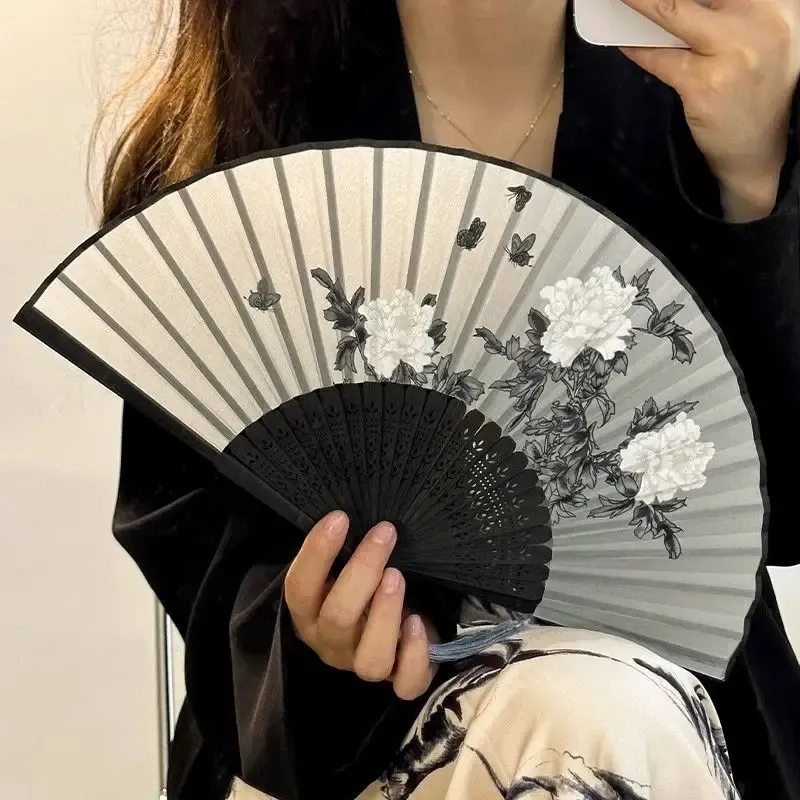 Vintage Style Bamboo Hand Fan–Decorative Party & Home Décor — wholesale Party & Gifts by the case