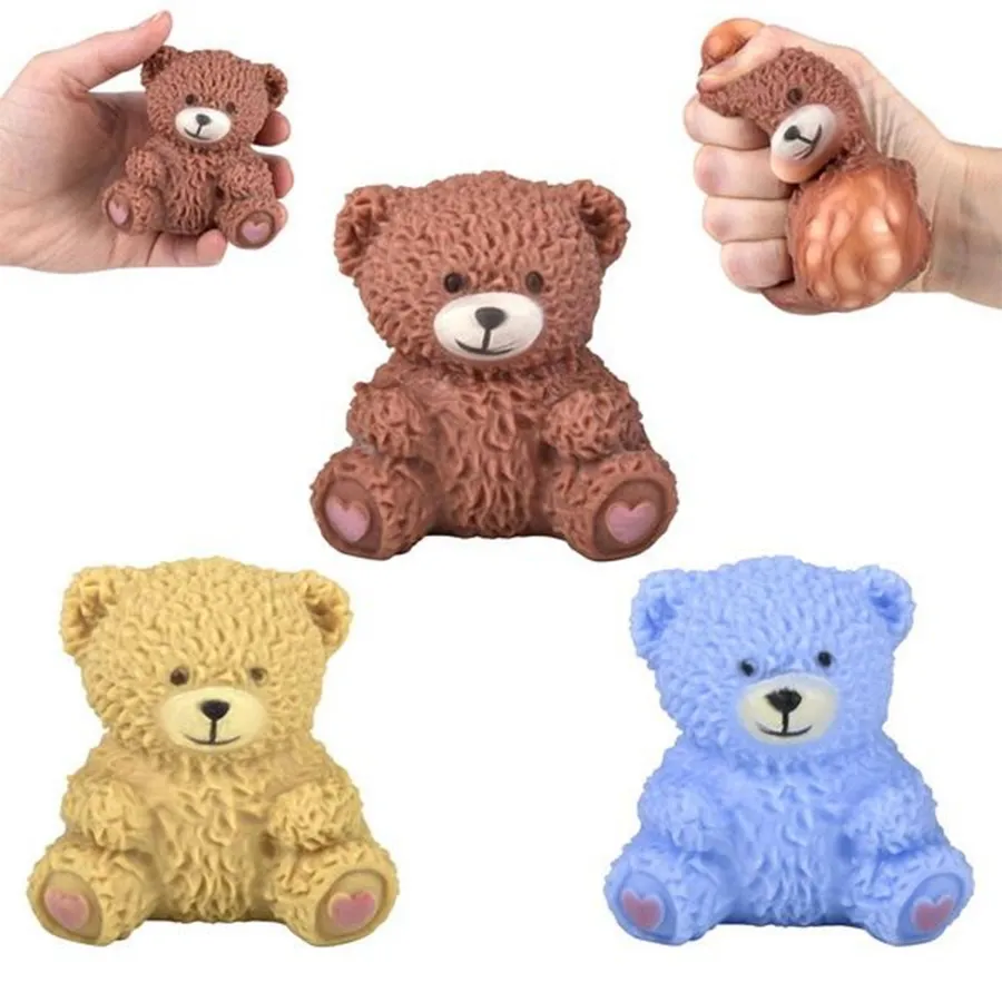 Keeraft Squish and Squeeze Teddy Bear Fu Keeraft Home Gifts — wholesale Fidgets & Sensory by the case
