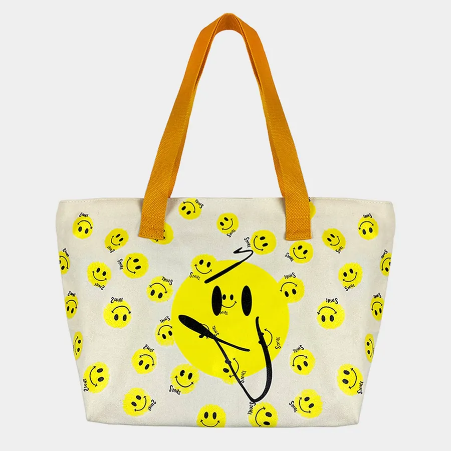 Fashionable Smile Patterned Shoulder Bag — wholesale Bags & Backpacks by the case
