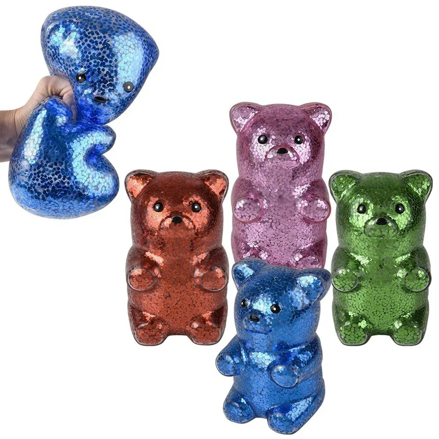 Valentine Bear Sparkle Puffer Easter Kid Toy — wholesale Seasonal & Holiday by the case