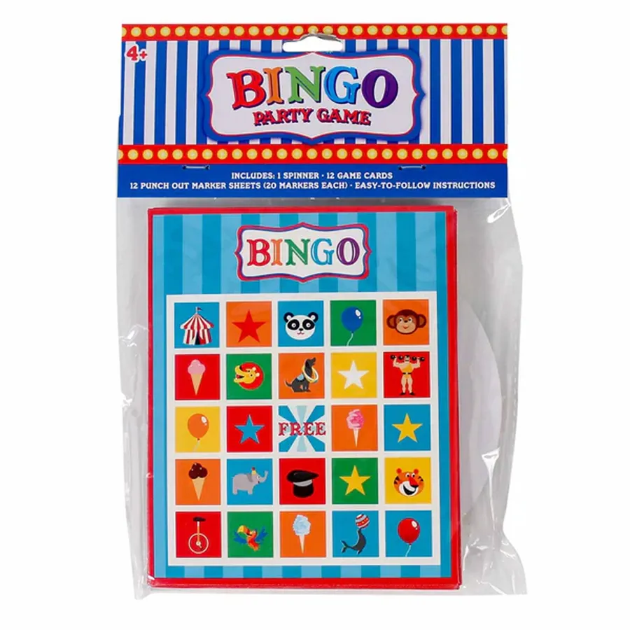 Bingo Party Game Kids Toy — wholesale Party & Gifts by the case